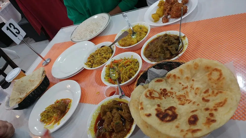 Paratha Beef Curry Aloo Bhaji