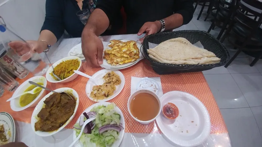 Roti and Anda Dim Omelette